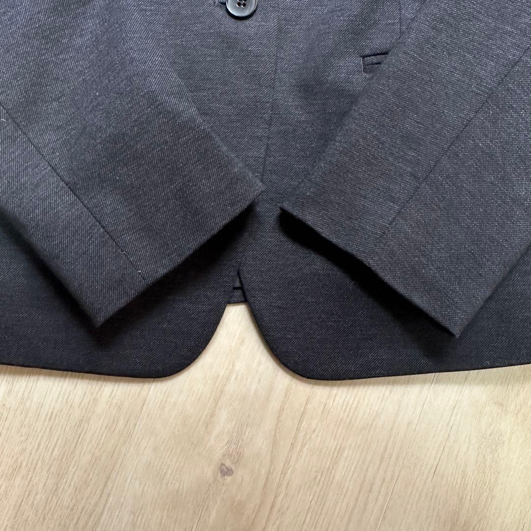 未使用 ユナイテッドアローズ ノーカラー セットアップ ネイビー 38