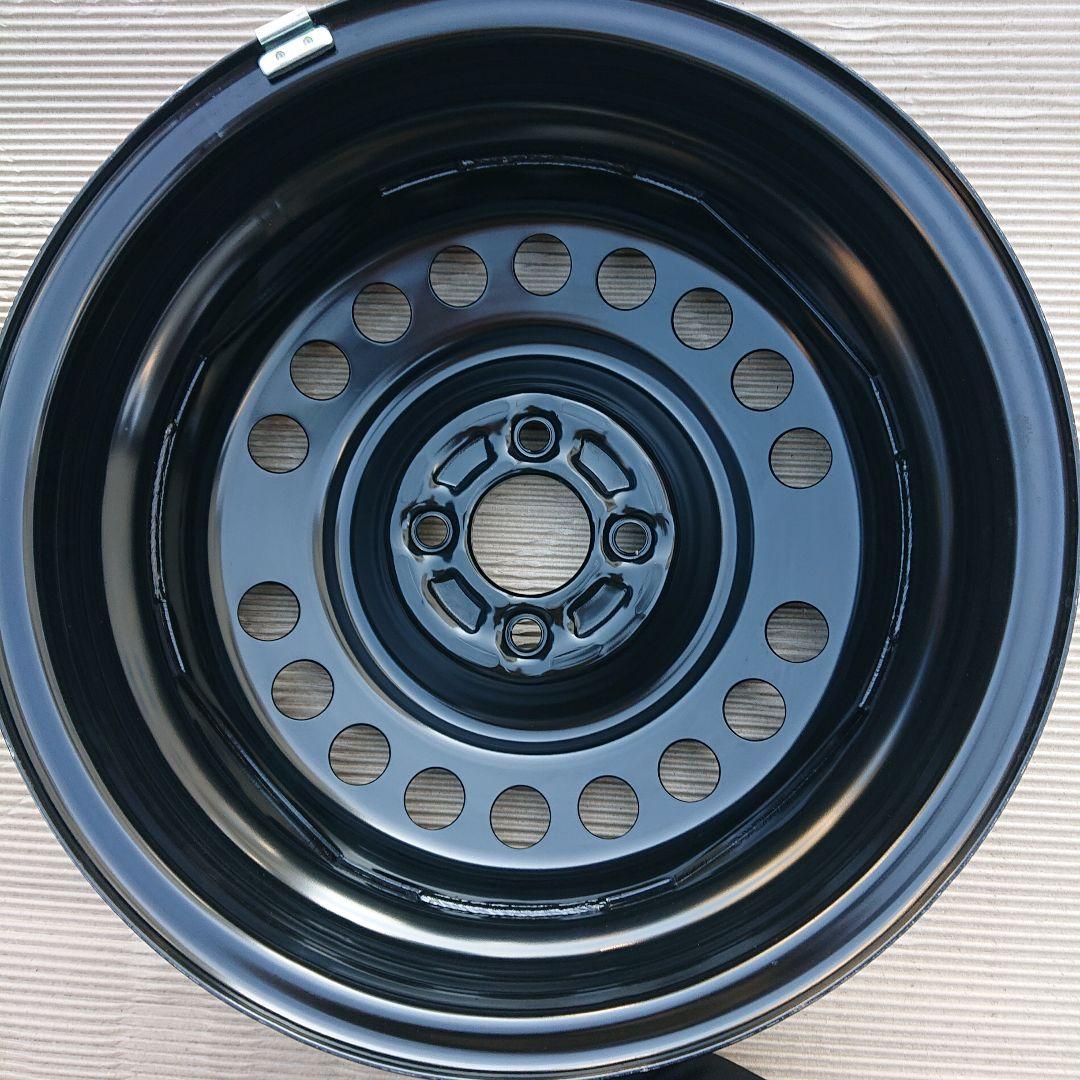 日産 純正スチールホイル 15インチ 5.5J　4穴　 PCD100　2本