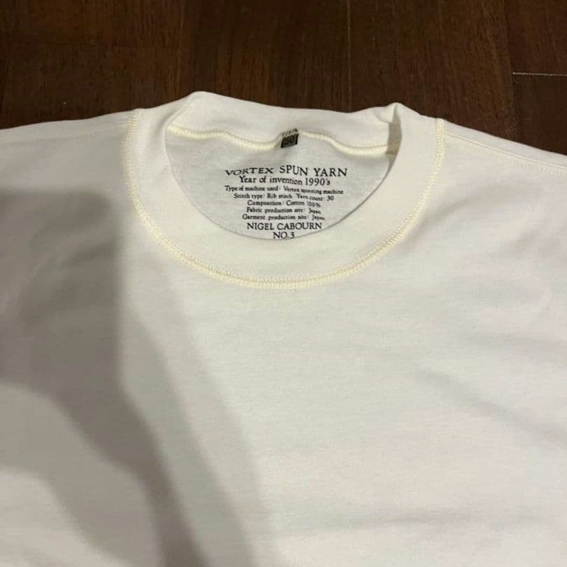 NIGEL GABOURN 3-Pack Gym Tees サイズ50 ホワイト - メルカリ