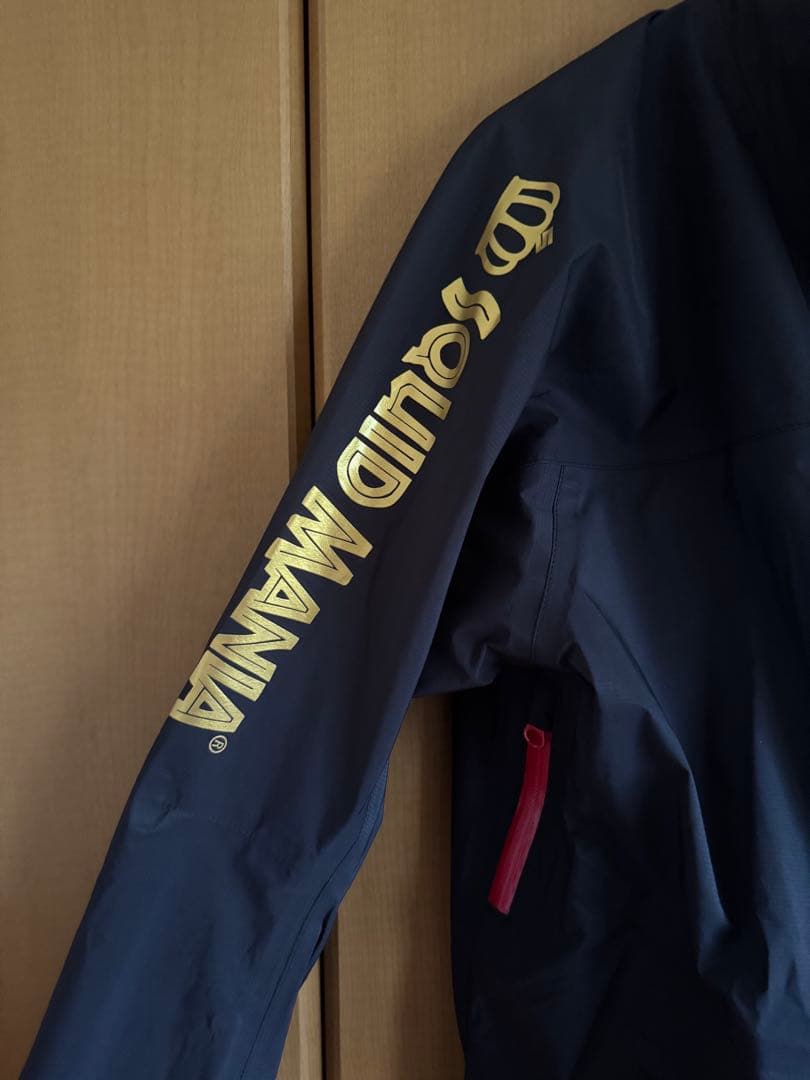 スクイッドマニア レインウェア 悪ロボ ブラック Lサイズ - メルカリ