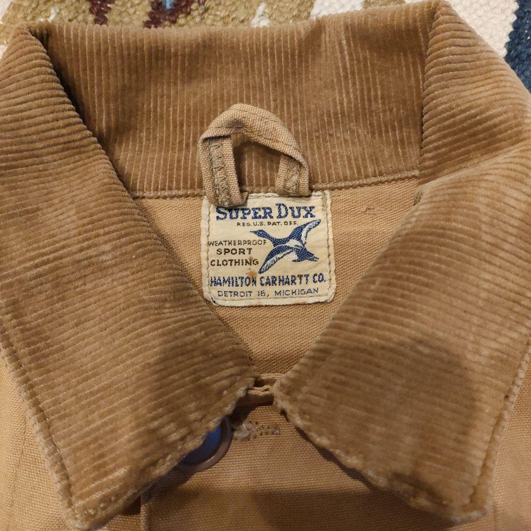 30~40s superdux Carhartt ダックハンティングジャケット SUPER DUX Carhartt Hunting Jacket : TideMark(タイドマーク