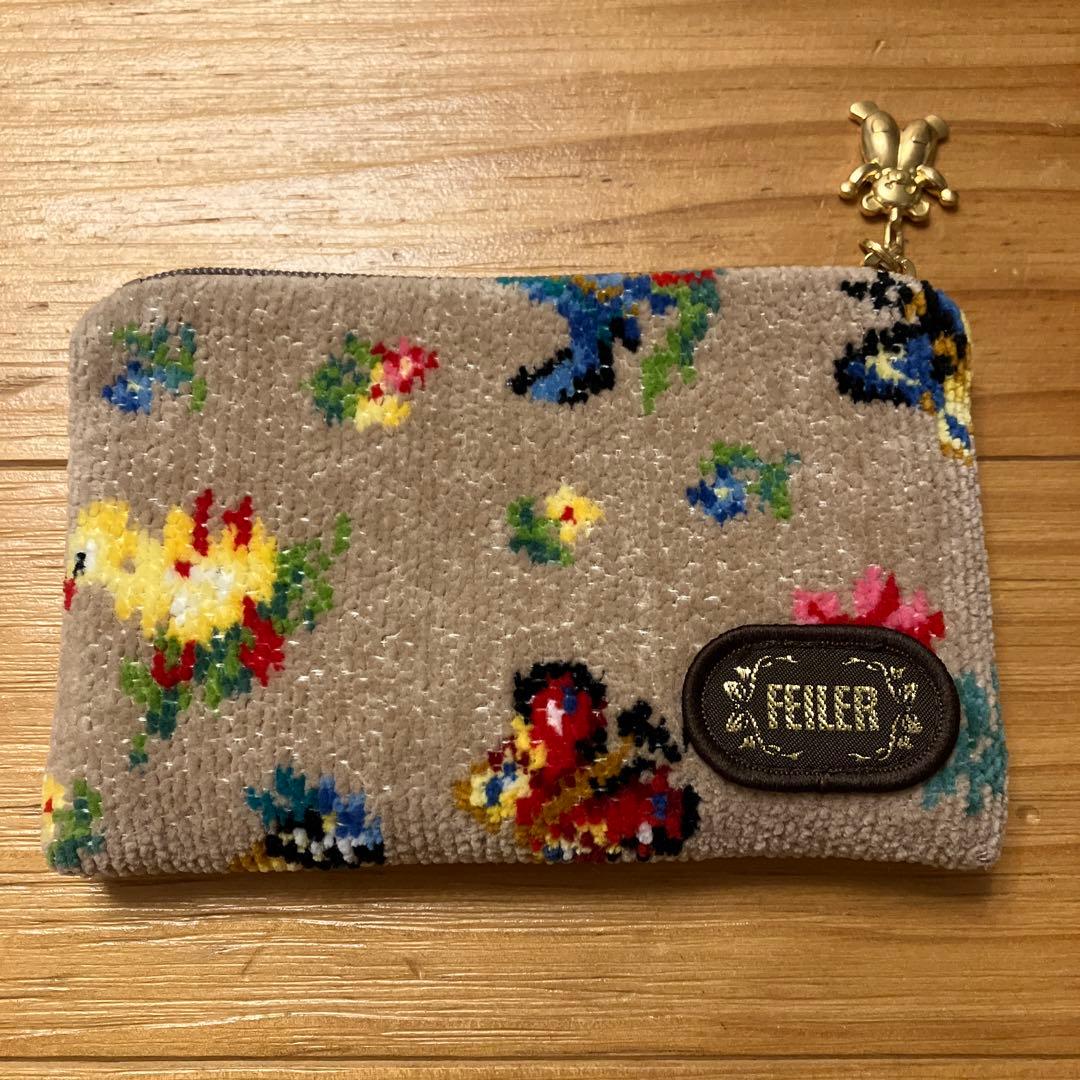 新品 フェイラー ハイジ ポーチ サファリベージュ - メルカリ