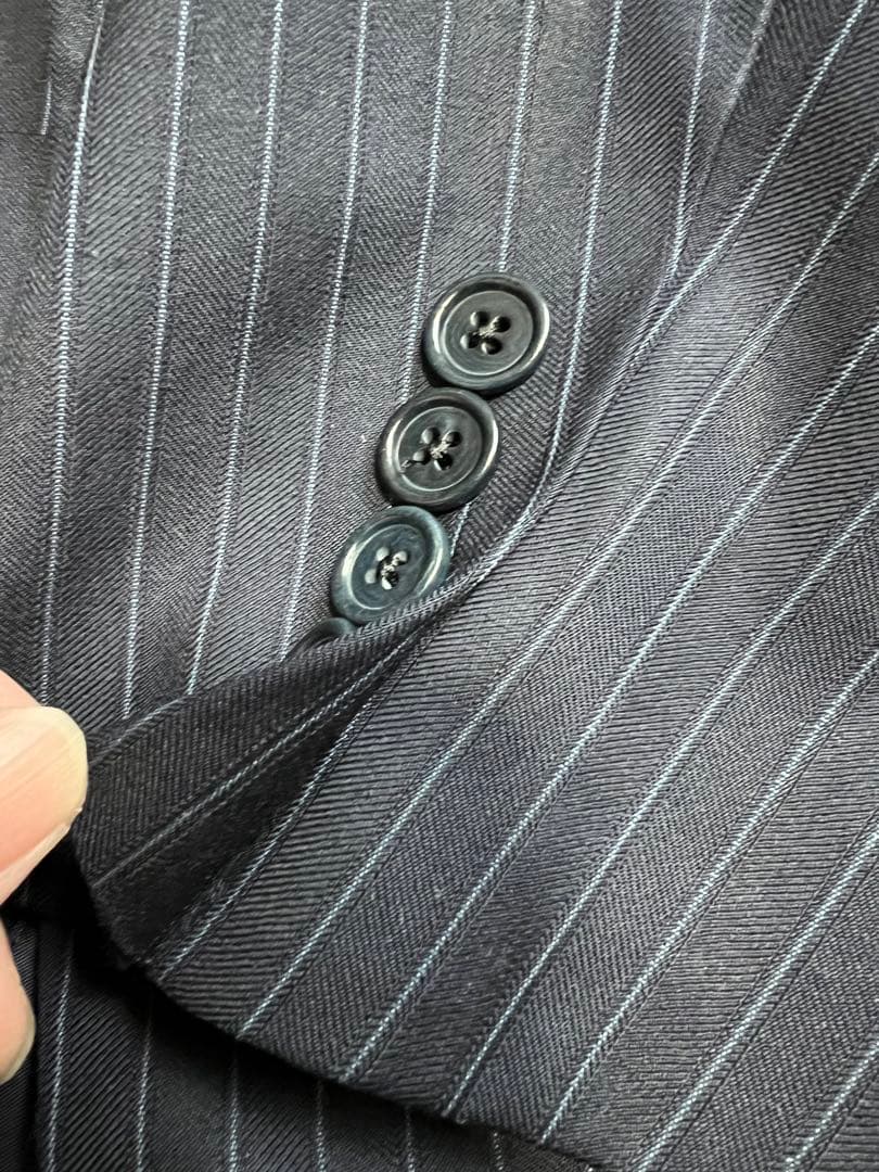 USA製 最高級サクソン ブルックスブラザーズ 1818 セットアップ 紺