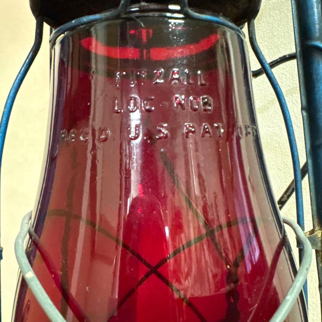 DIETZ オイルランタン アンティーク レッドグローブ 実働可能 - メルカリ