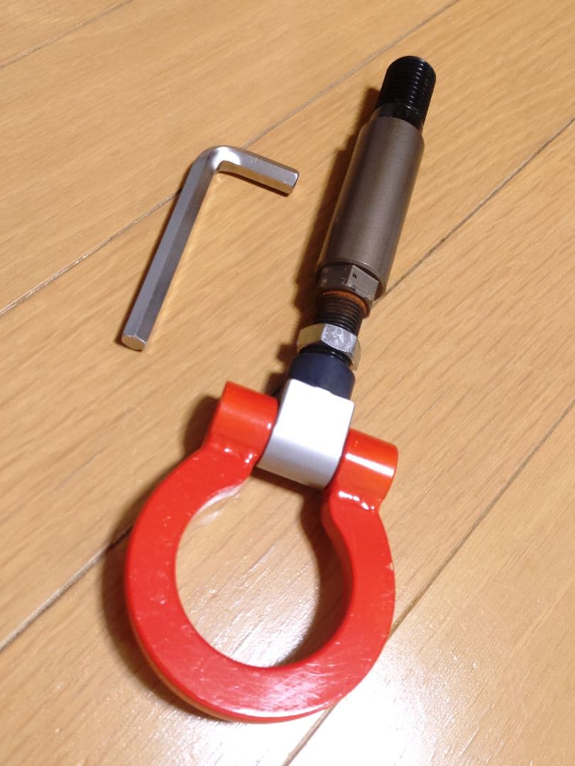 ZC33S 牽引フック レイル製 LAILE レイル リア・けん引フック レッド スイフトスポーツ ZC33S H29