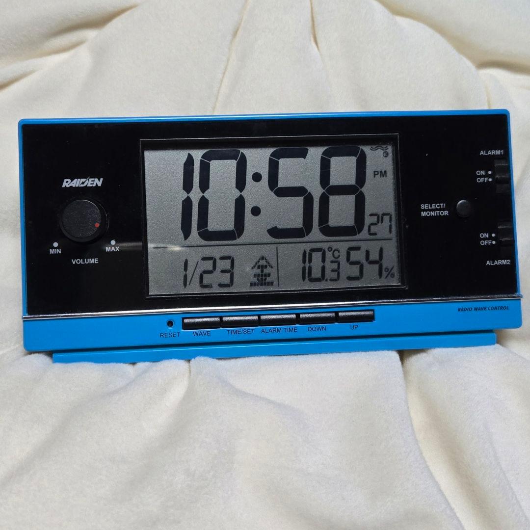SEIKO ライデン RAIDEN 目覚まし時計 大音量 - メルカリ