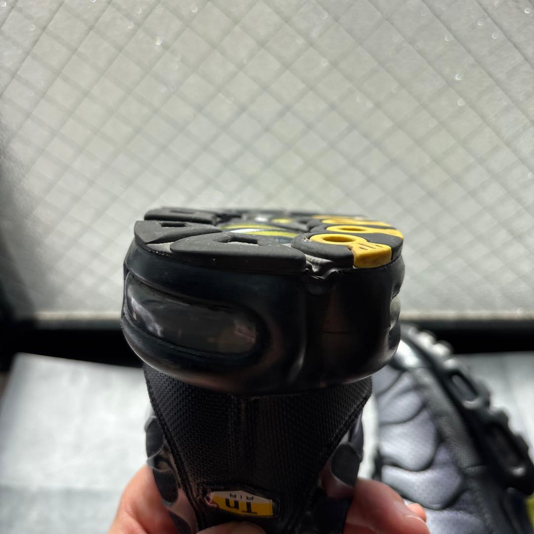 ナイキ スニーカー エアマックス プラス ウルフグレー 美中古 テック系