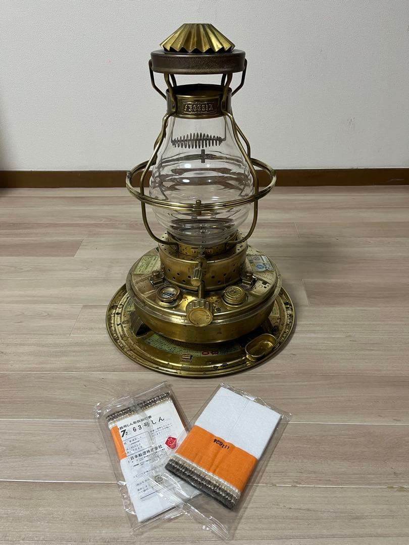 生*の様 《廃盤品》ニッセン石油ストーブ ゴールドフレーム フリージアストーブ