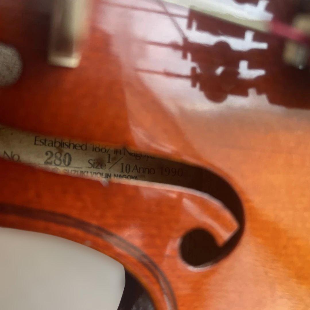 SUZUKI バイオリン No.280 1/10 スズキ ヴァイオリン 1990 - メルカリ