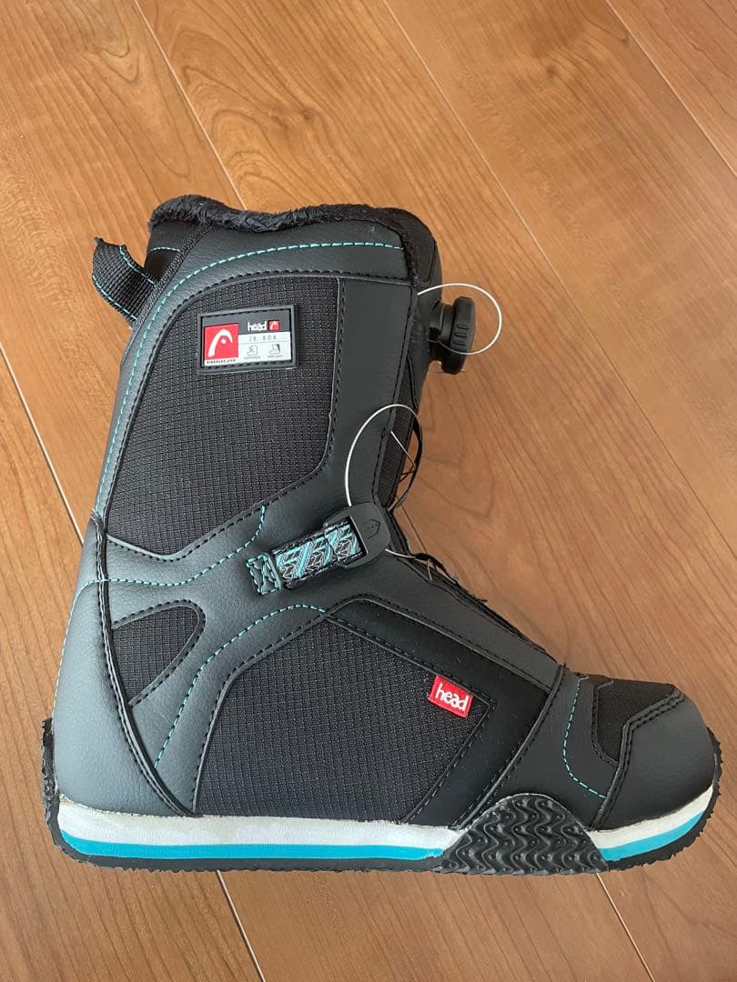 美品 スノーボードブーツhead JR BOA 24.5/25.5cm ジュニア S115923397