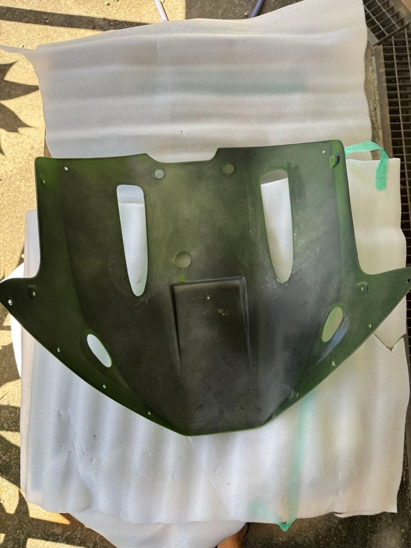 ヒカル様専用 GPZ900R アンダーカウル 純正タイプ グリーン 小傷あり