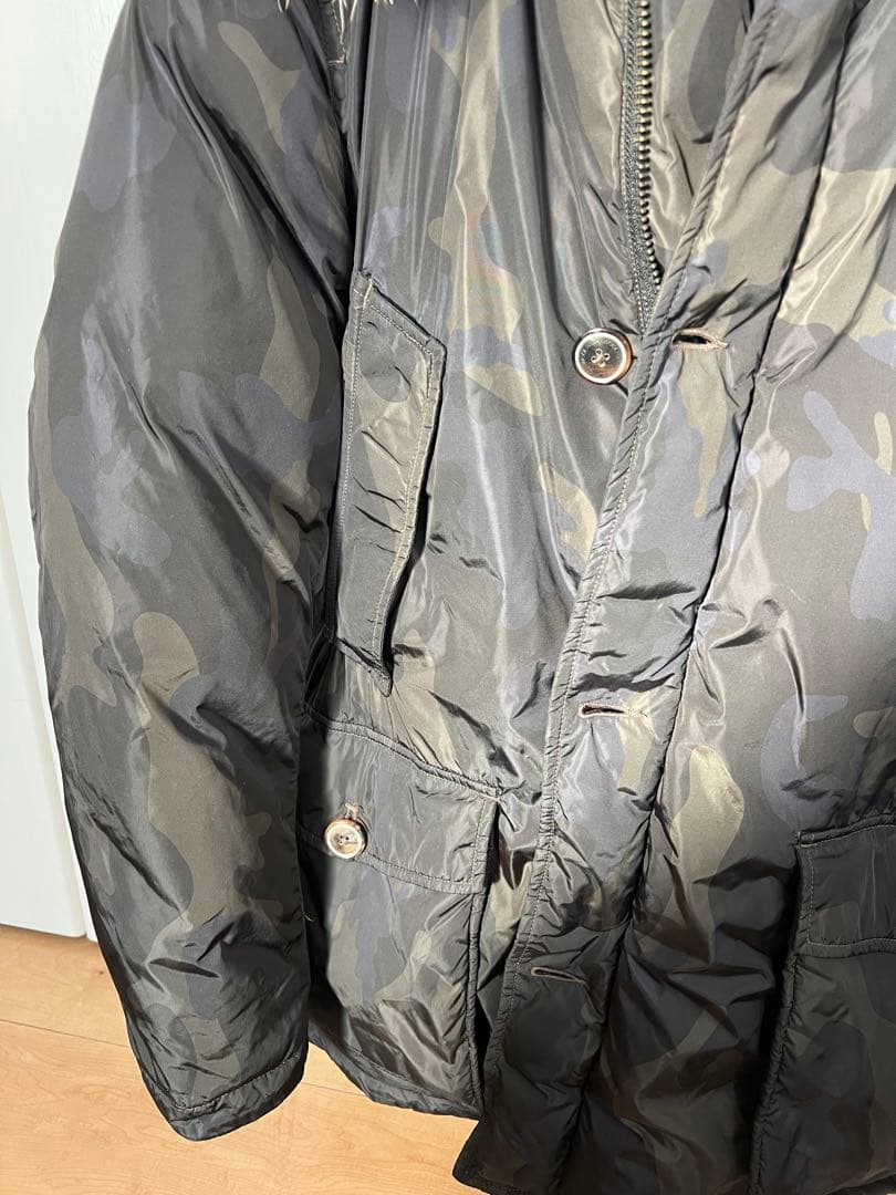 美品 WOOLRICH アークティックパーカー BEAMS カモフラージュ - メルカリ