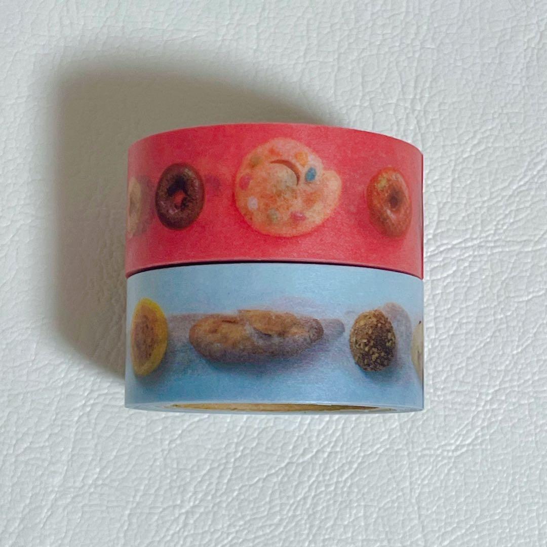 マスキングテープ マステ まとめ売り ⑨ me&. 2本 パン ドーナツ