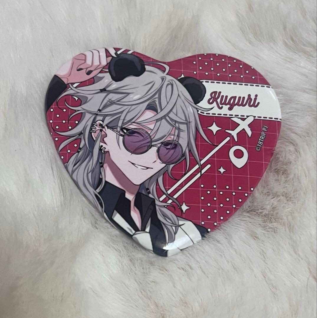 18TRIP エイトリ 百目鬼潜 缶バッジ ハート - メルカリ