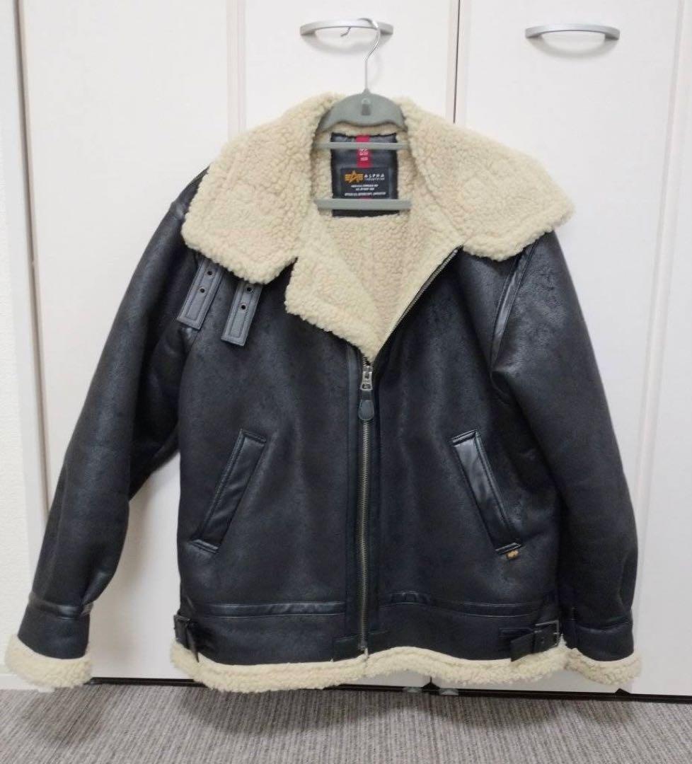 【igaram】ALPHA INDUSTRIES ジャケット ブラックL ALPHA INDUSTRIES INC (アルファインダストリーズ) フルジップ