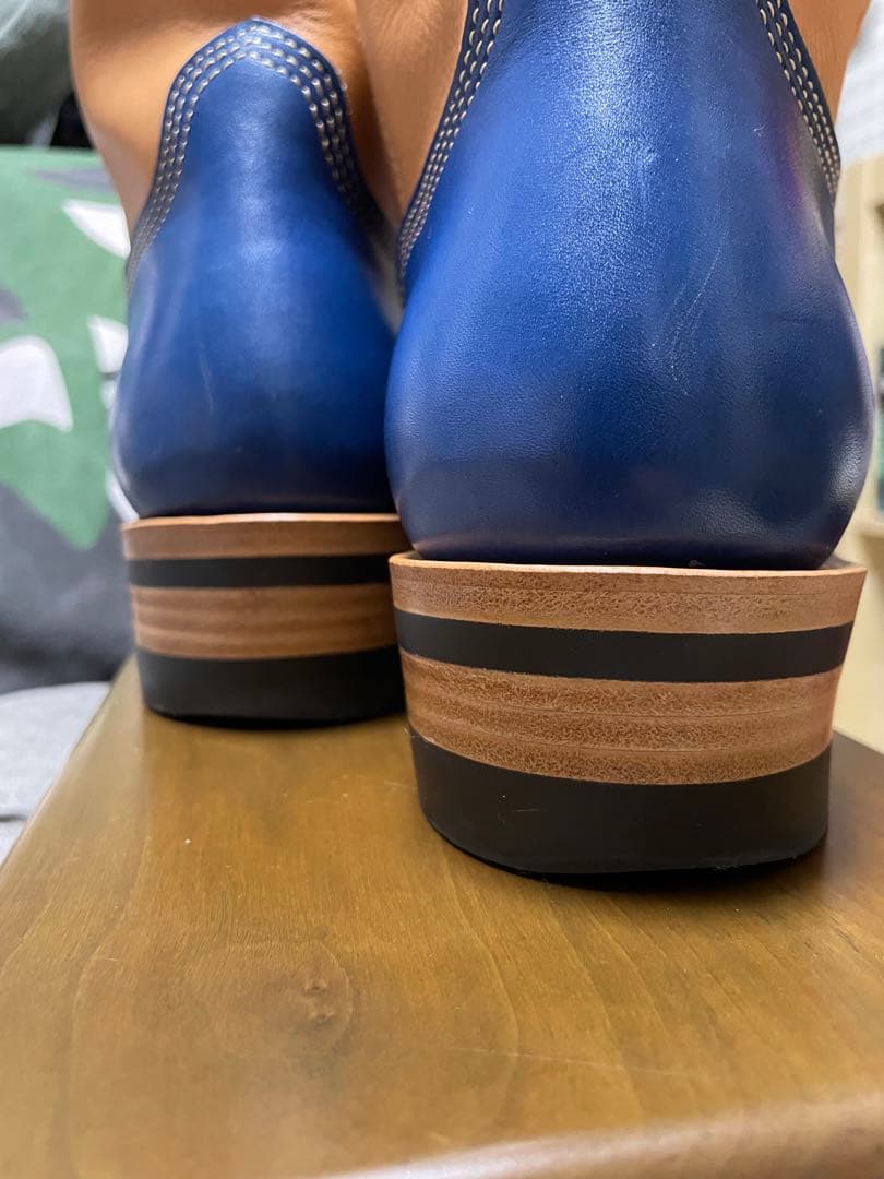 ぜローズ ウエスタンペコス ウエスコ 8.5EE エンジニア ホワイツ