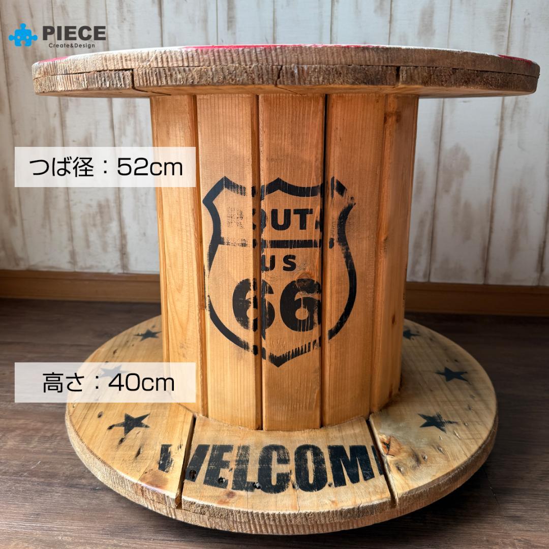 ケーブルドラム 電線ドラム テーブル アメリカン インテリア ガレージ