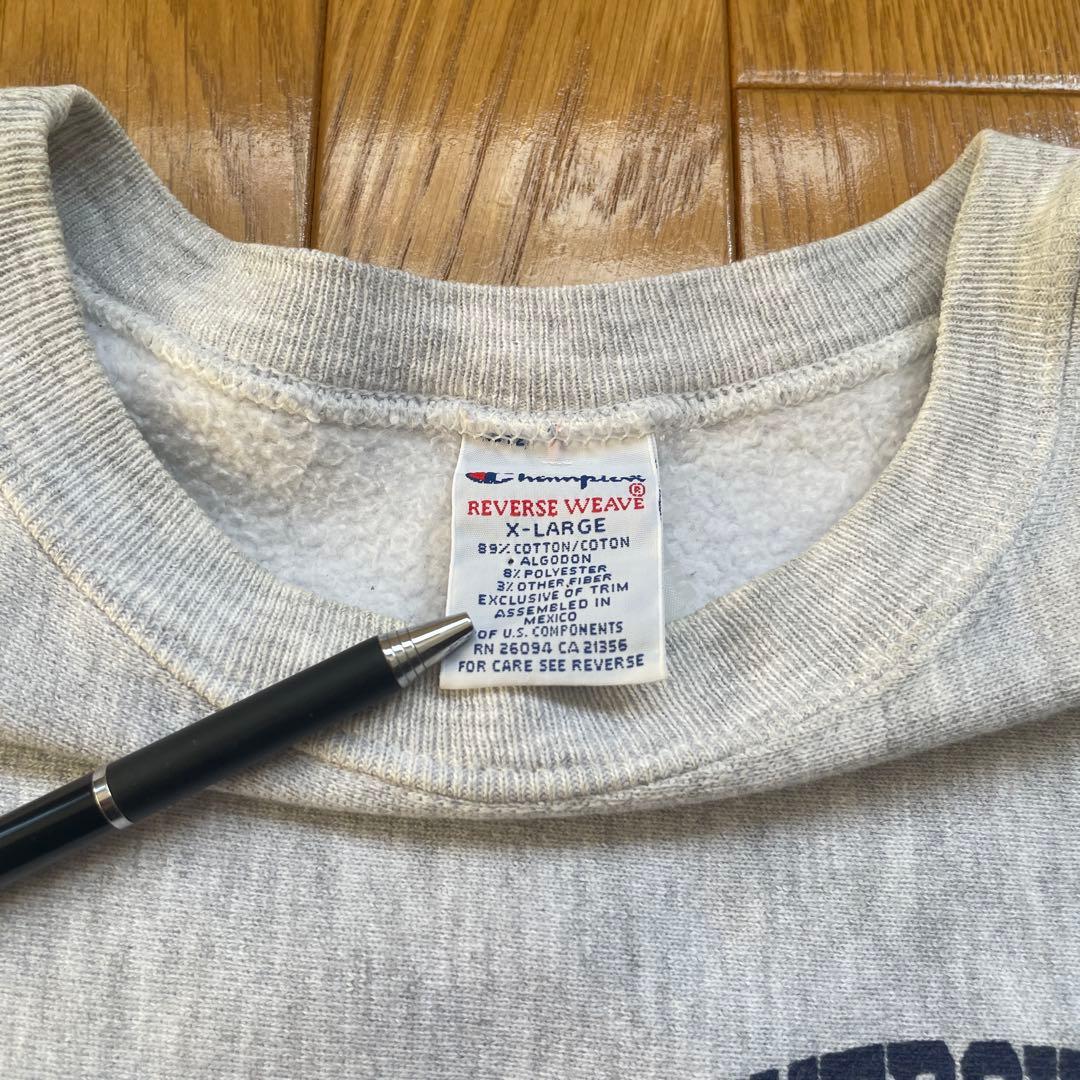 champion リバースウィーブ 90s XL バックプリント 両面 - メルカリ