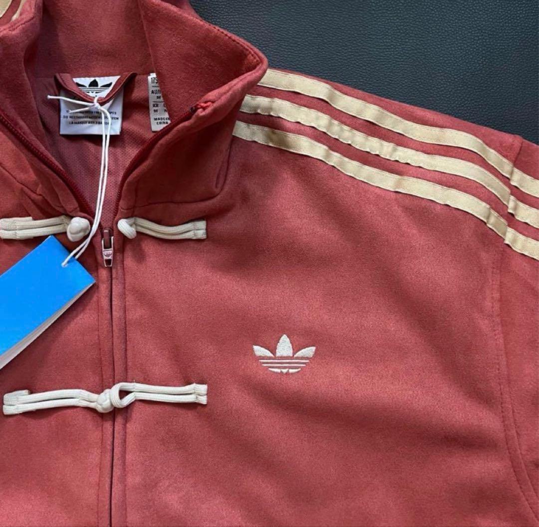 adidasアディダス 中国限定 蛇年トラックジャケット レッド M - メルカリ