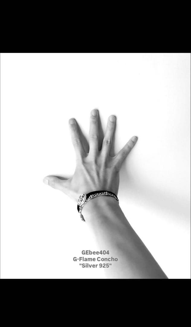 GEbee404 G-Flame Concho シルバー925