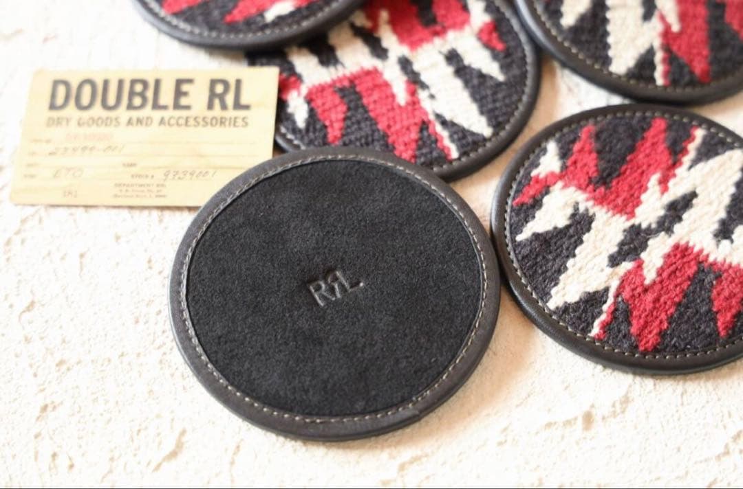 新品*RRL*ハンドウーブン コースター セット *ダブルアールエル - メルカリ