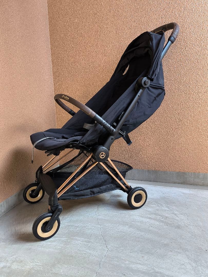 最終値下げ！Cybex Coya サイベックス コヤ ブラック ベビーカー cybex サイベックス コヤ ベビーカー クロームフレーム / セピアブラック