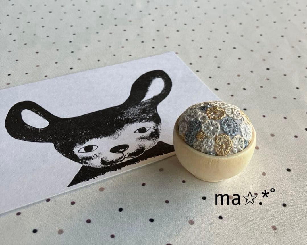 ミナペルホネン ミニミニピンクッションNo.299 skyful ハンドメイド