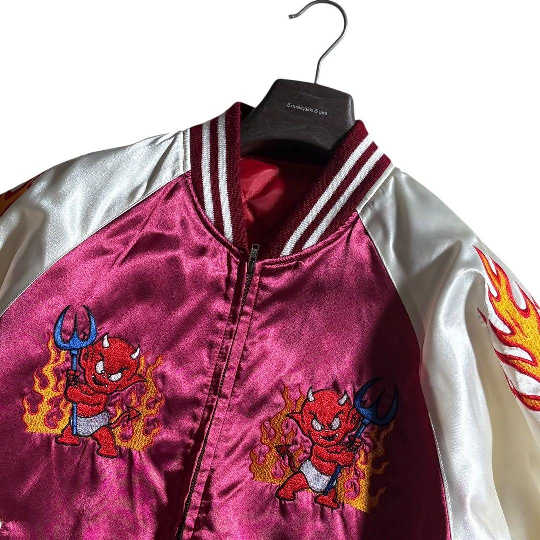 美品】GREAT RED HOT スカジャン ヴィンテージ DOG TOWN - メルカリ