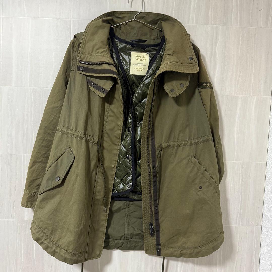 TATRAS タトラス ミリタリーダウンコート 01 カーキ TATRAS（タトラス） アウター ジャケット ダウン MUIDLA ダウン