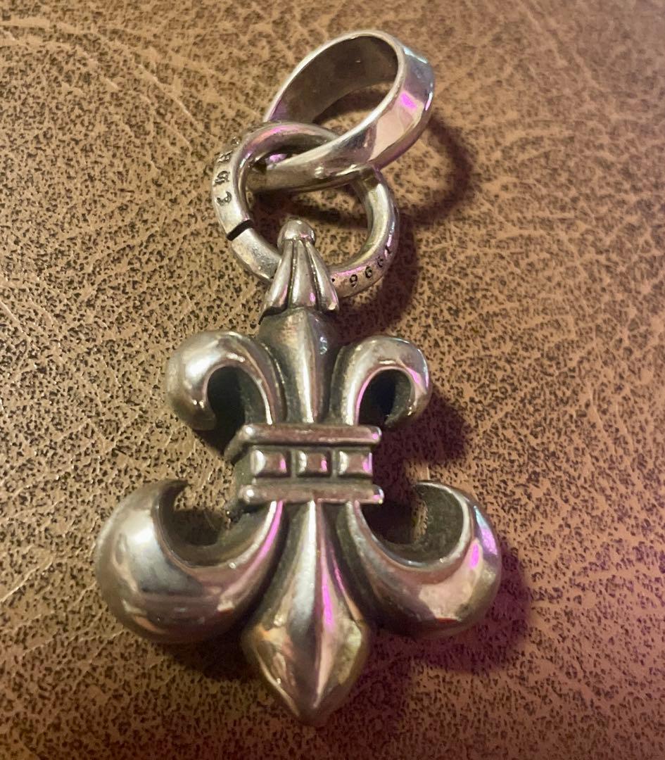 シルバー フルール・ド・リス ペンダント 925 21.9ｇ✨CH