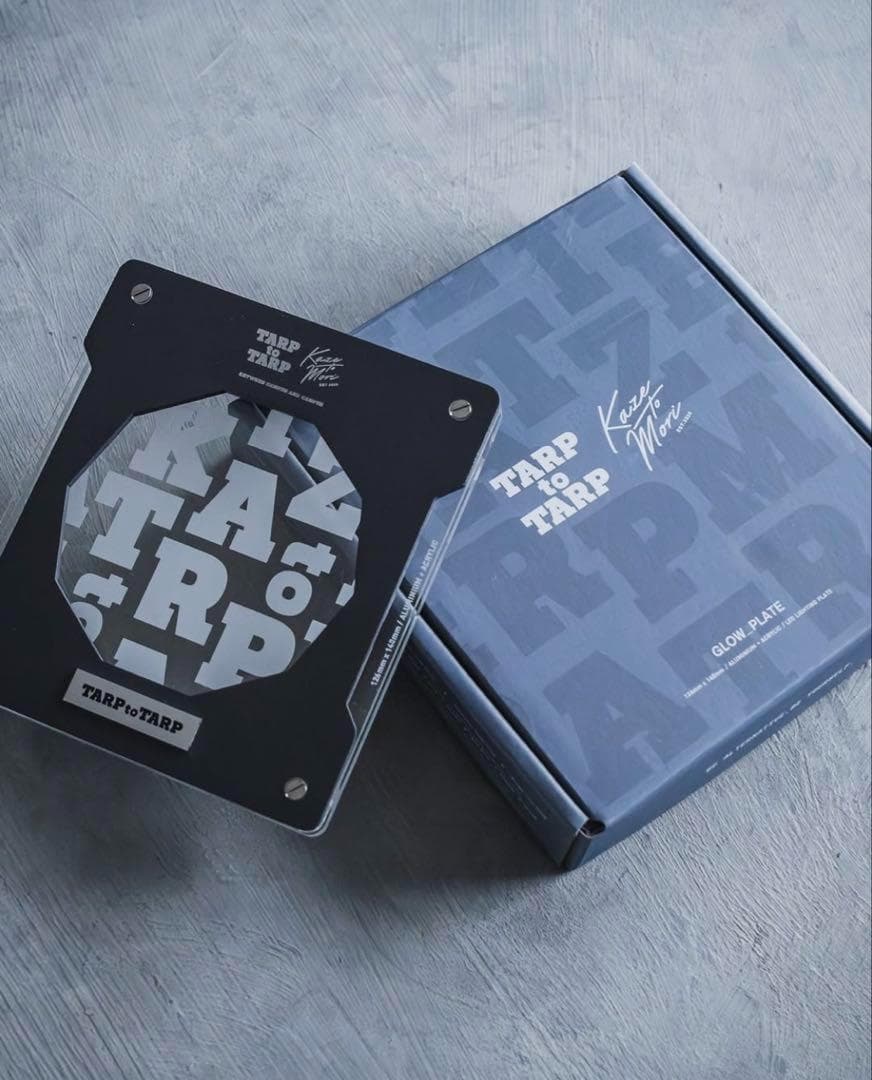 KAZETOMORI X TARPtoTARP GLOW PLATE - メルカリ