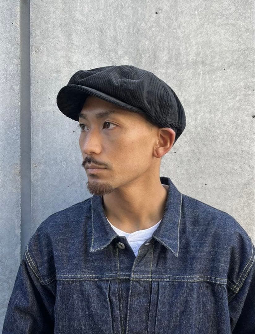 スタンダードカリフォルニアSD Corduroy News Boy Cap SD Corduroy News Boy Cap - STANDARD CALIFORNIA