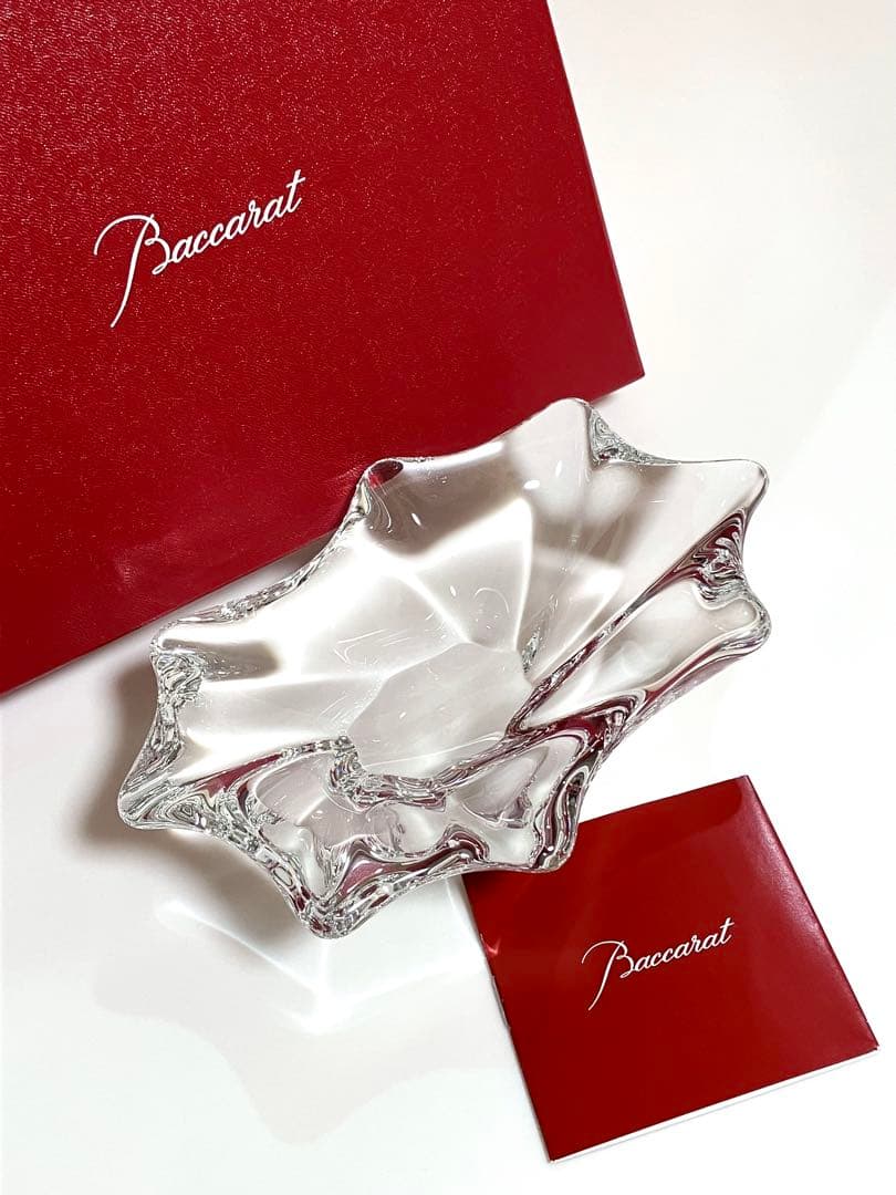 バカラ　灰皿　アクセサリートレイ　インテリア　小物入れ バカラ Baccarat 灰皿 小物入れ アクセサリートレー ブランド ガラス
