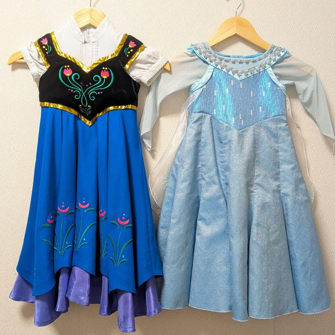 ビビディバビディブティック アナ エルサ ドレス 100cm - メルカリ