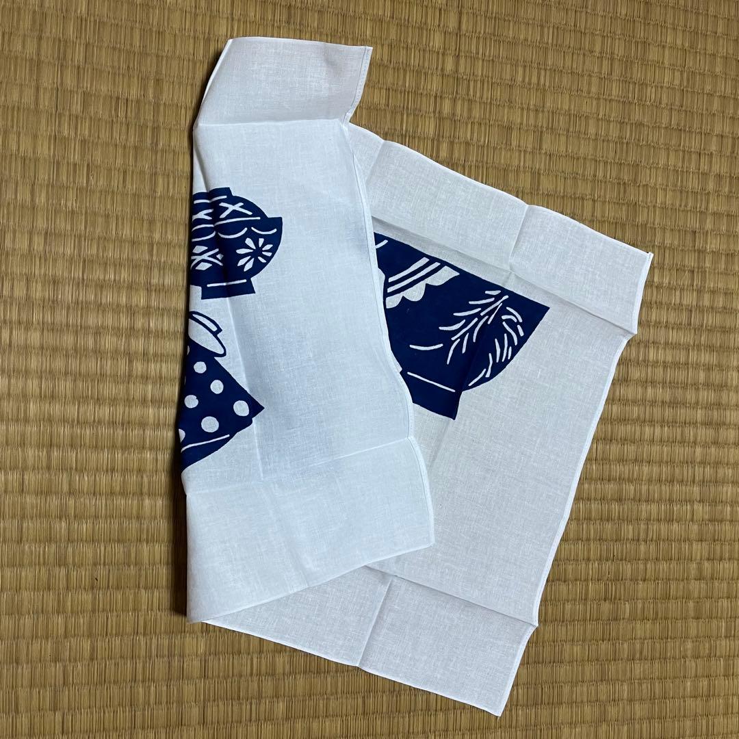 染色家柚木沙弥郎展限定型染め手ぬぐい日本手拭い新品光原社民藝小田中