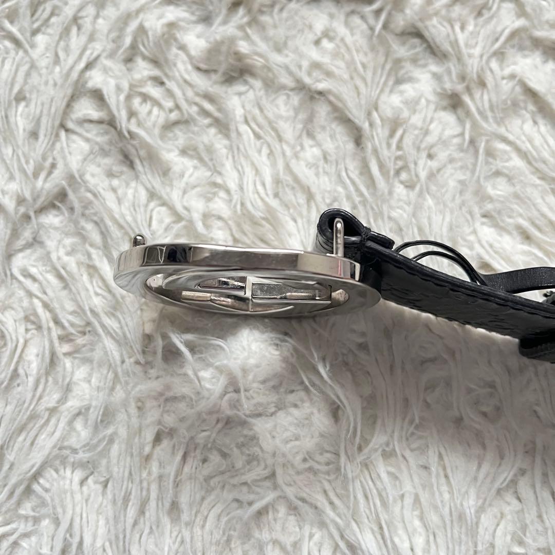 美品 GUCCI シマ GGバックル レザー ベルト 95/38 114984 - メルカリ