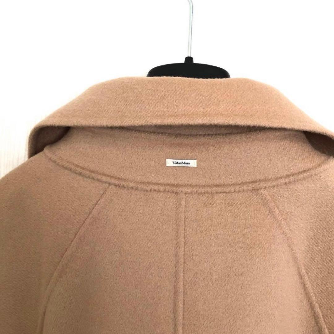 新品タグ付き‼️【マックスマーラ】42 ENZOボタン付きコート モカ