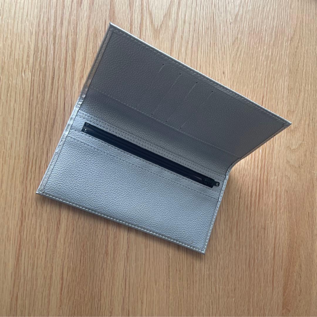 皇居財布 シルバー 長財布 - メルカリ