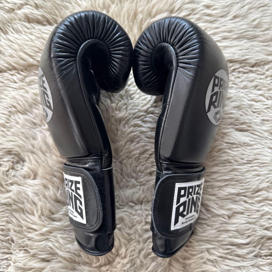 新品 プライズリング ボクシンググローブ 本革製 10oz 黒 - メルカリ