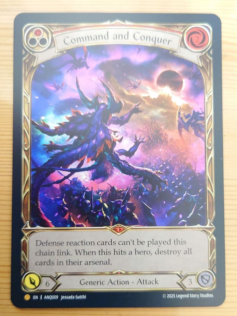 fab Command and Conquer / rainbow foil - メルカリ