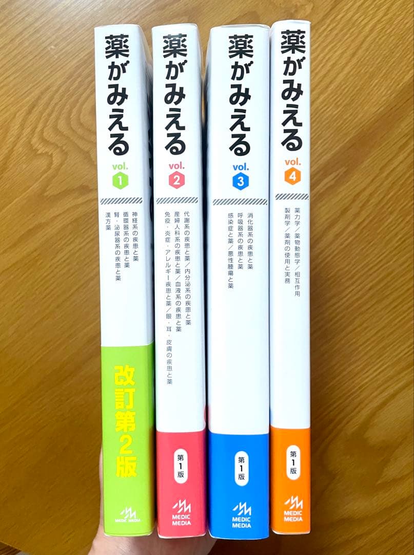 【新品未使用】薬がみえる（改訂第2版込み） 1-4巻セット mediLinkストア / 薬がみえるvol.1（第2.1版）［アップグレード版］