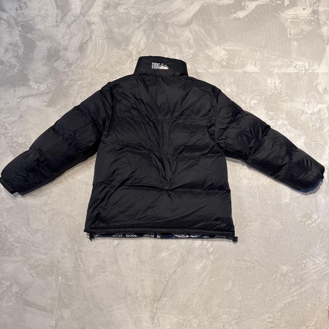 激レアサイズ FIRST DOWN ダウンジャケット リバーシブル ペイズリー