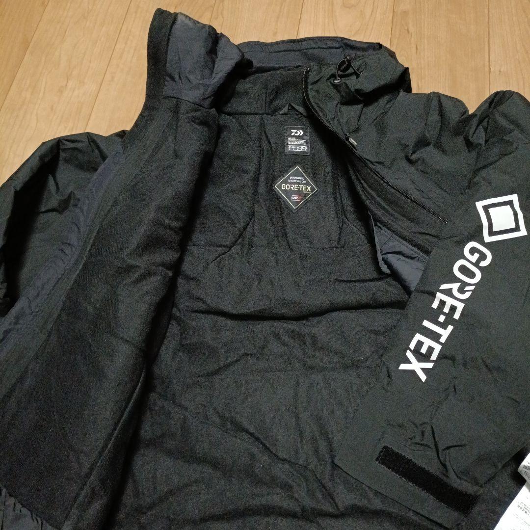 ダイワ DW-1921 ゴアテックスウィンタースーツ ブラック Lサイズ 中古品