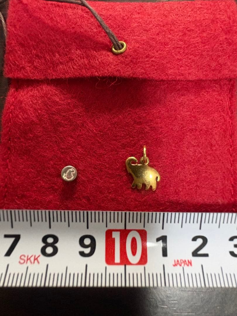 馬*様 ポメラート dodo エレファント K18ペンダントトップ