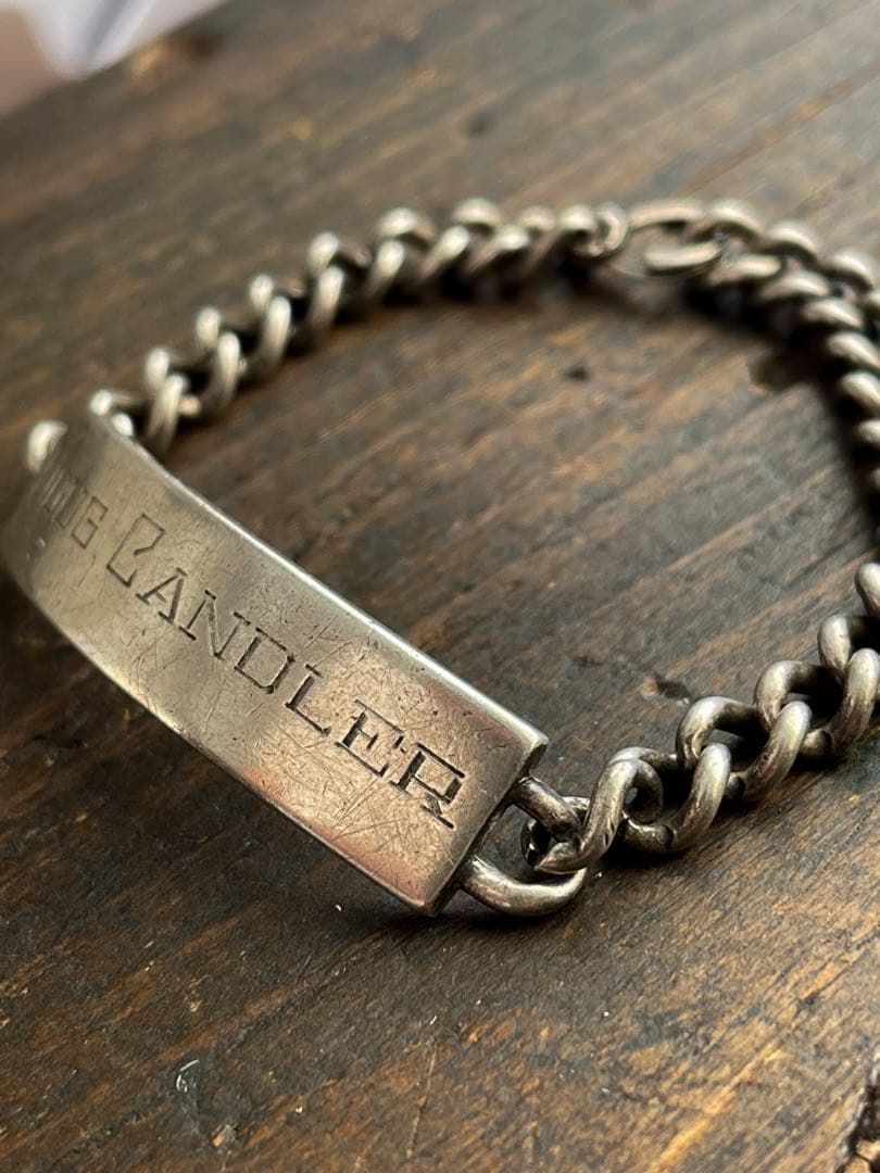 40s 大戦 ヴィンテージ IDブレスレット スウィートハートジュエリー