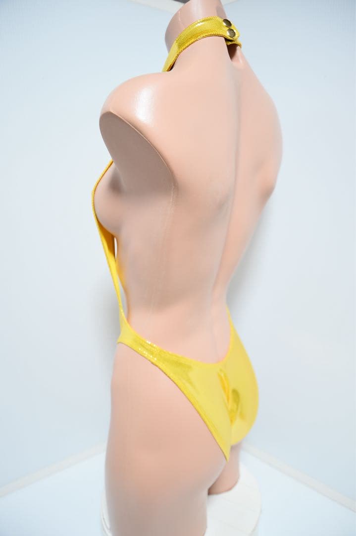 電撃ピカチュウ カスミ ジム戦風 レオタード メタリック 競泳水着 ポケモン