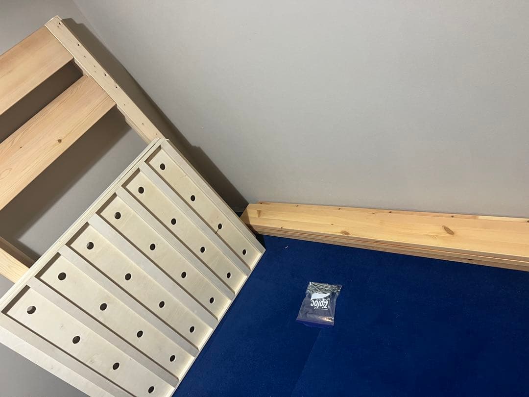引取限定 無印 パイン材ミドルベッド 販売終了品 廃盤 - メルカリ