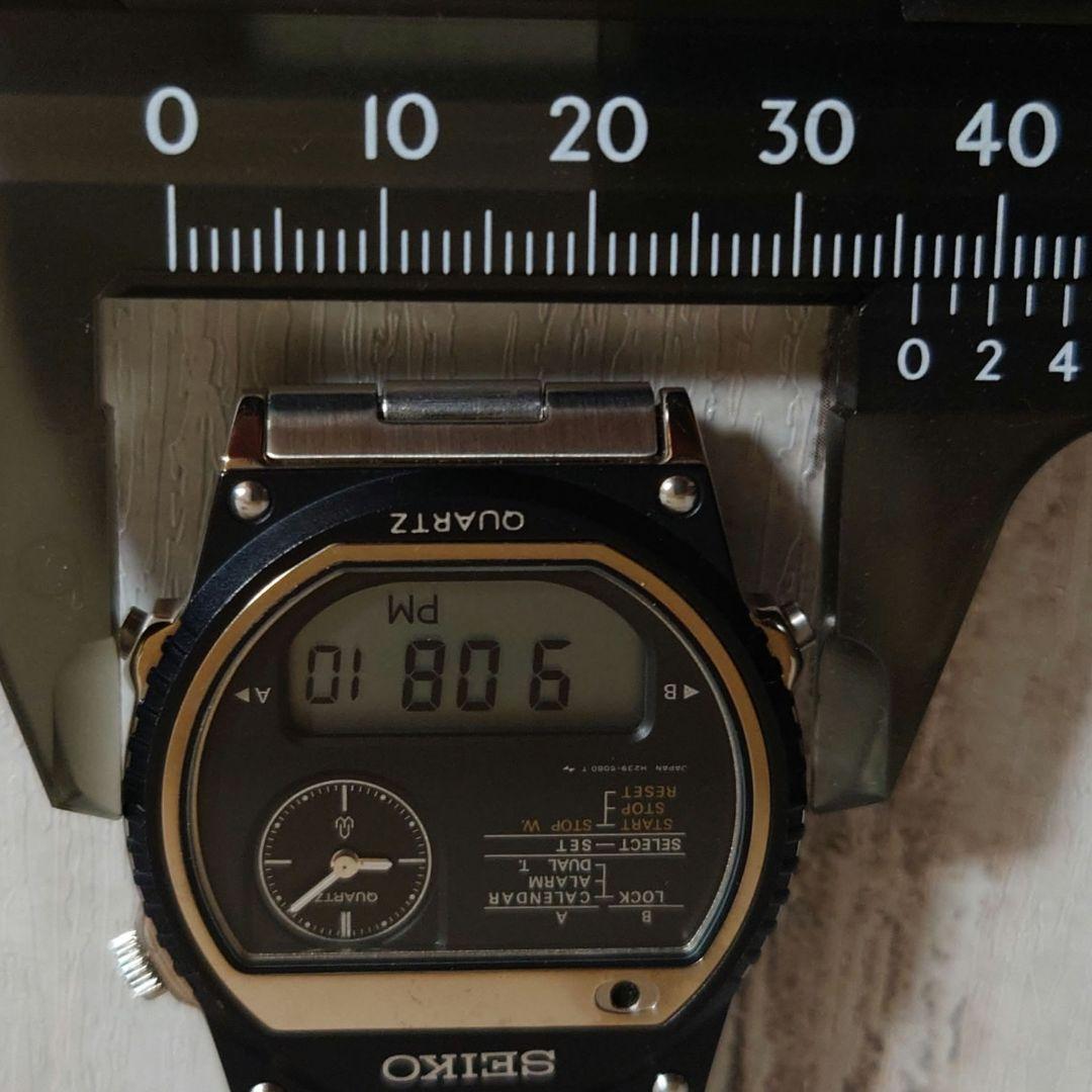 激レア SEIKO セイコーハイブリッド デジアナ H239-5070 稼働純正