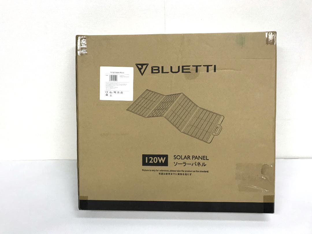 未使用品　BLUETTI 120w ソーラーパネル　PV120 楽天市場】ソーラーパネル PV120D ブルーティ BLUETTI 120W 高い転換
