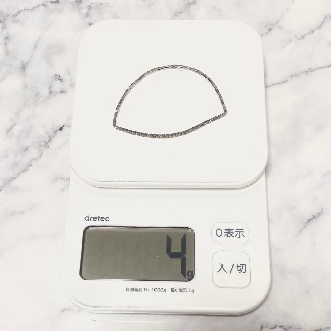 ディーラリエ プラチナ ダイヤ 伸縮ブレスレット Pt950 1.00ct 新品